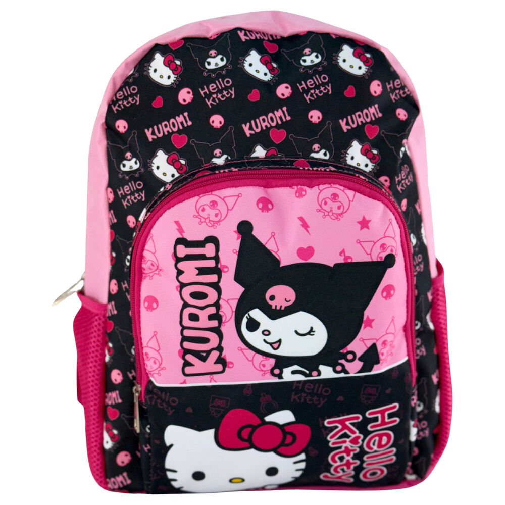 Mochila Kuromi & Hello Kitty 40cm_0