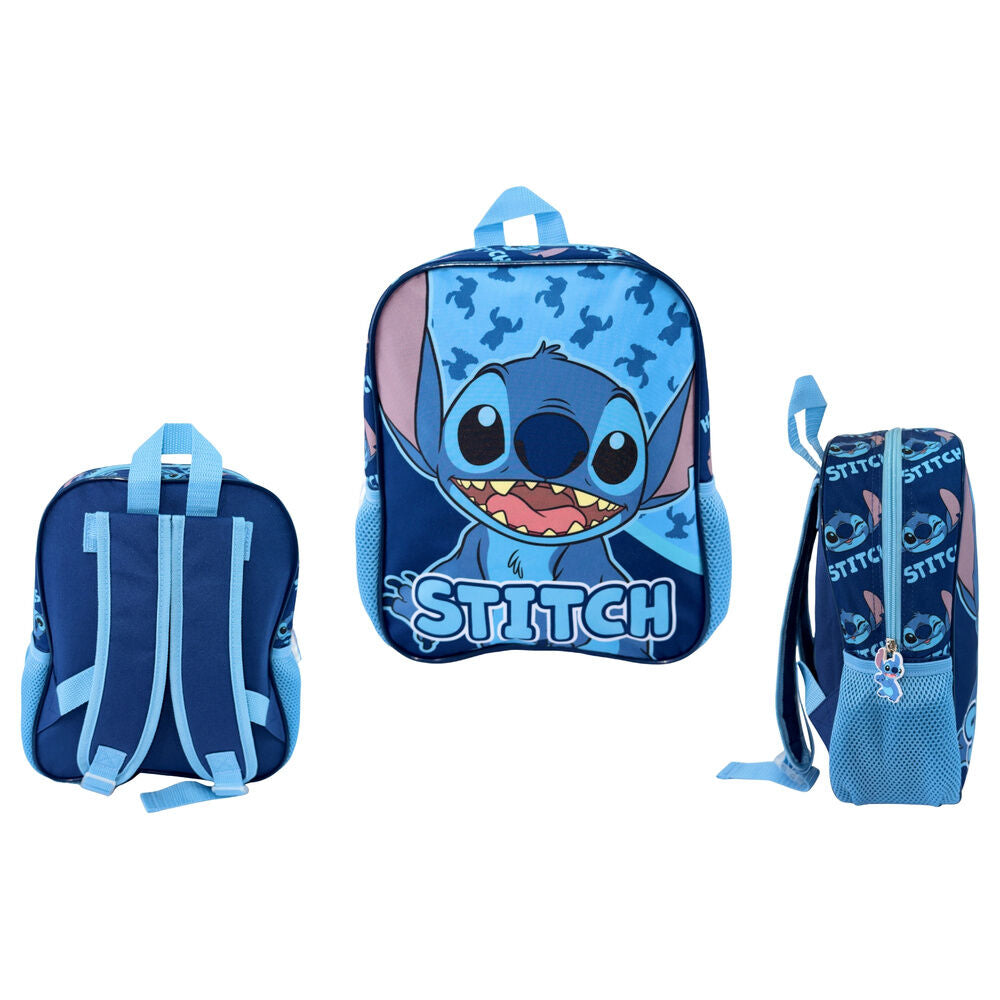 Mochila Abstract Stitch Disney 30cm_0