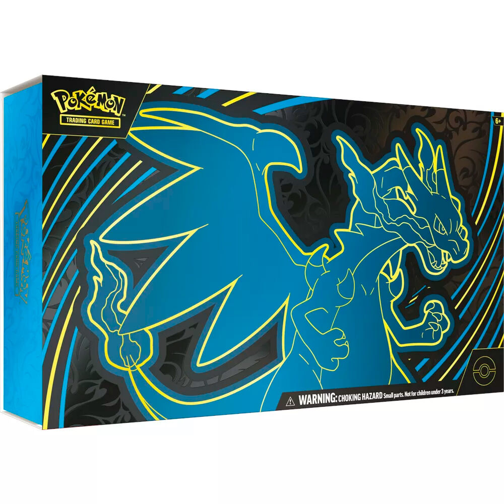 Latino Estuche Ultra Premium cartas Mega-Charizard X Pokemon_0