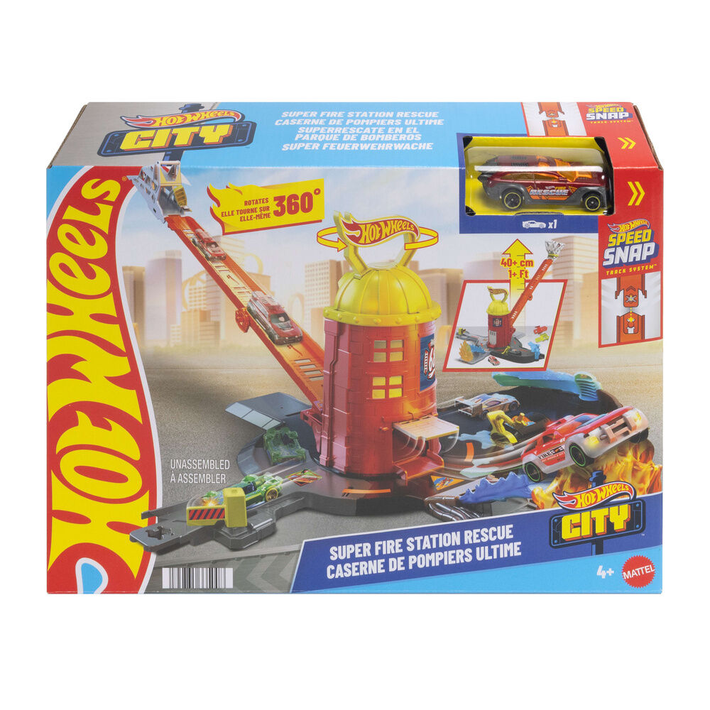 Estation de Bomberos Hot Wheels City_0