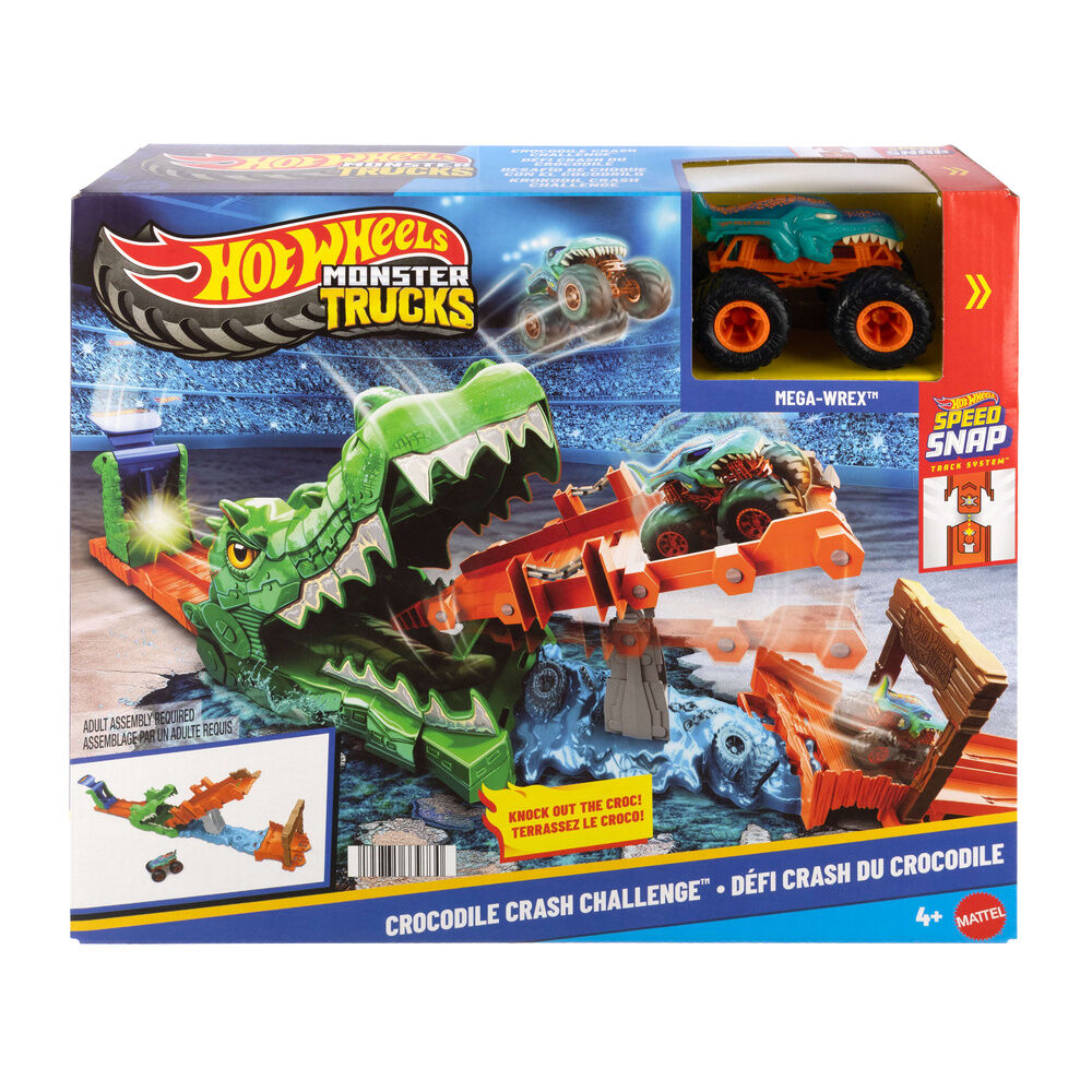 Noquea al Cocodrilo Hot Wheels Monster Trucks_0