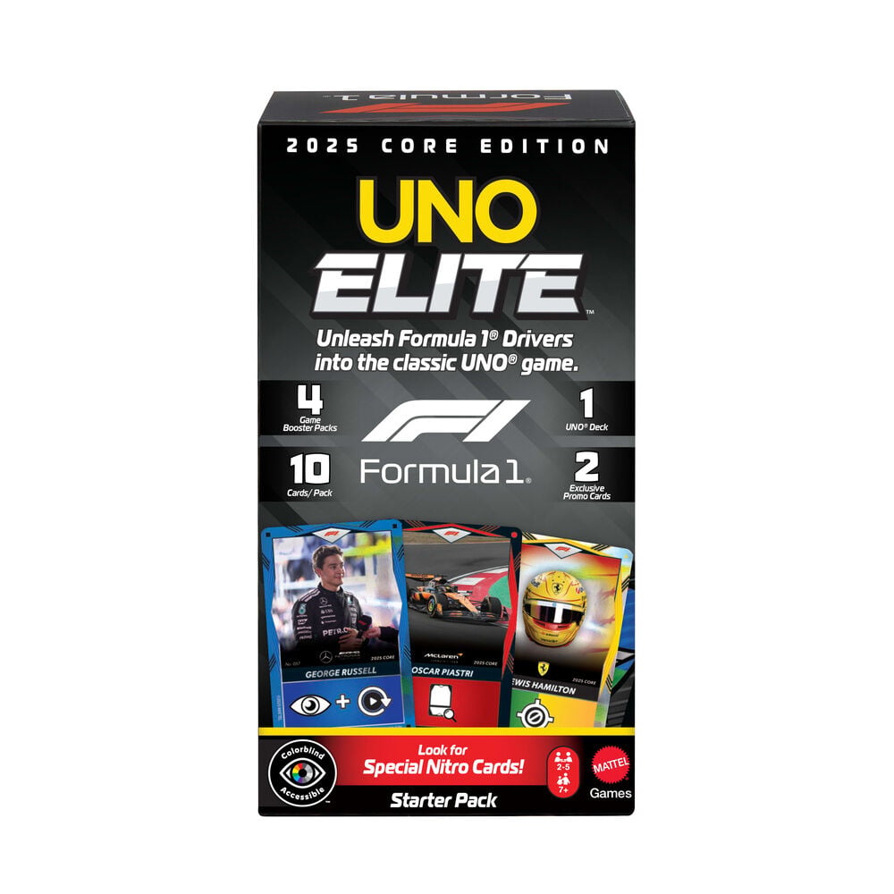 Juego cartas UNO Elite F1 Starter Pack_0