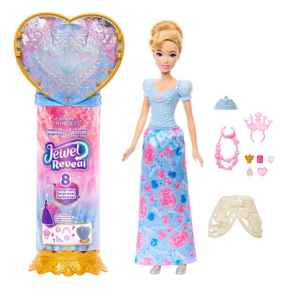 Muñeca Reveal Cenicienta Disney_0