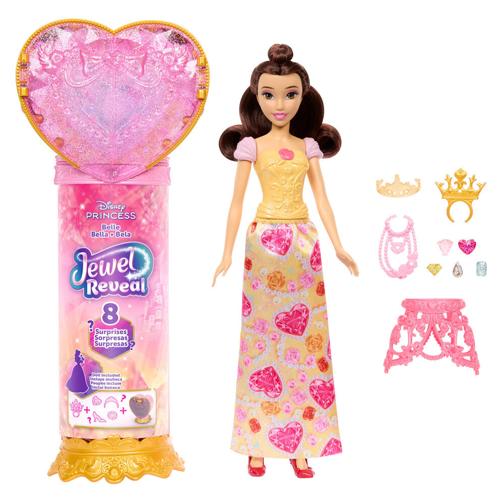 Muñeca Reveal Bella La Bella y la Bestia Disney_0