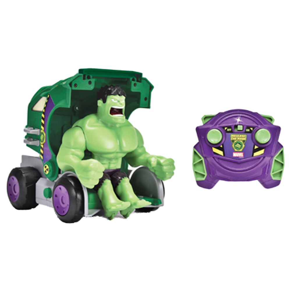 Vehiculo radio control Hulk Smash Los Vengadores Avengers Marvel_0