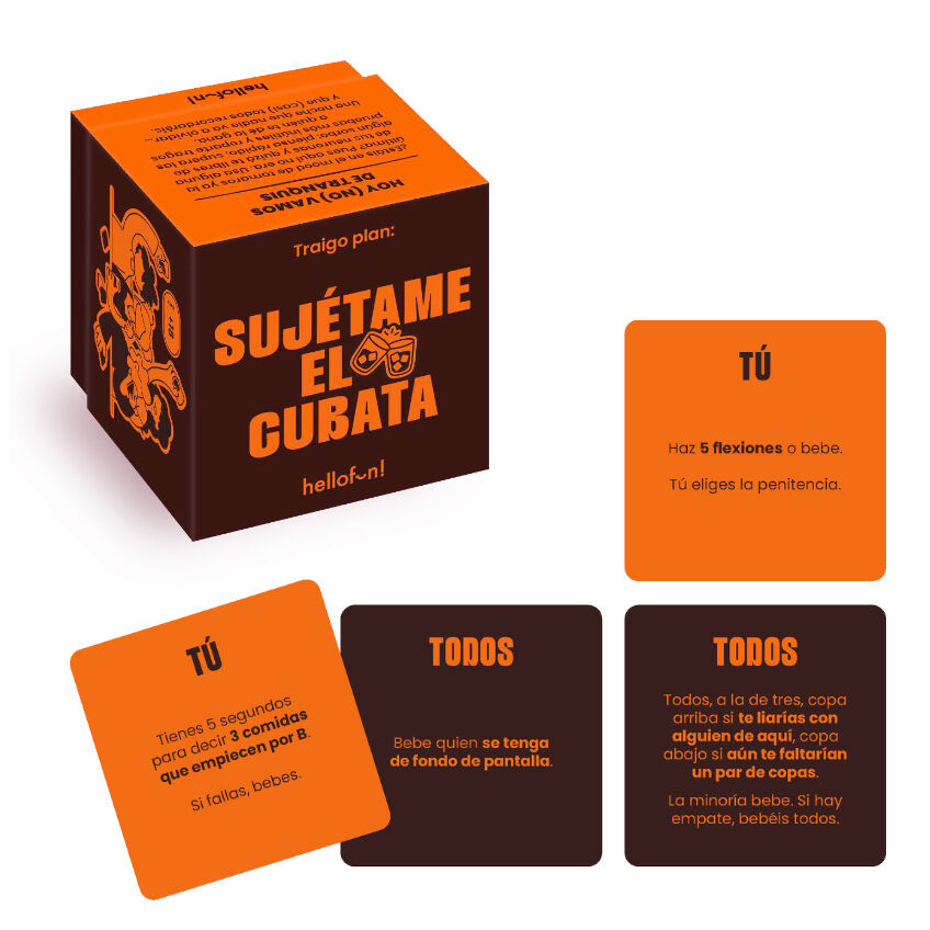 Juego Sujetame el Cubata español_0