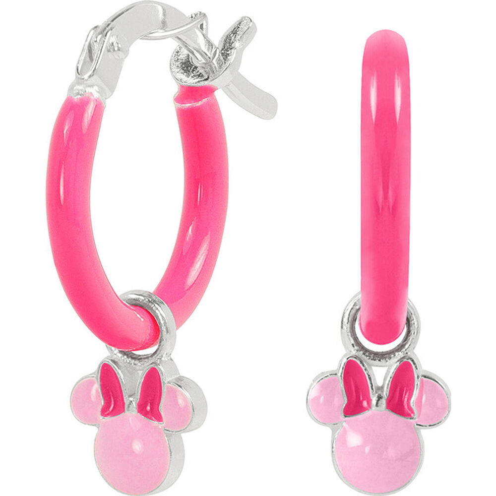 Pendientes Charm Minnie Disney plata_0