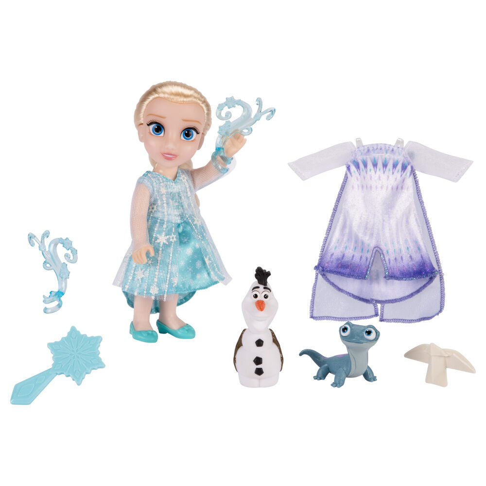 Blister muñeca Elsa Frozen Disney 15cm_0
