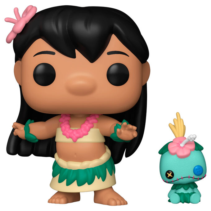 Figura POP Disney Lilo & Stitch Hula Lilo with Scrump_0