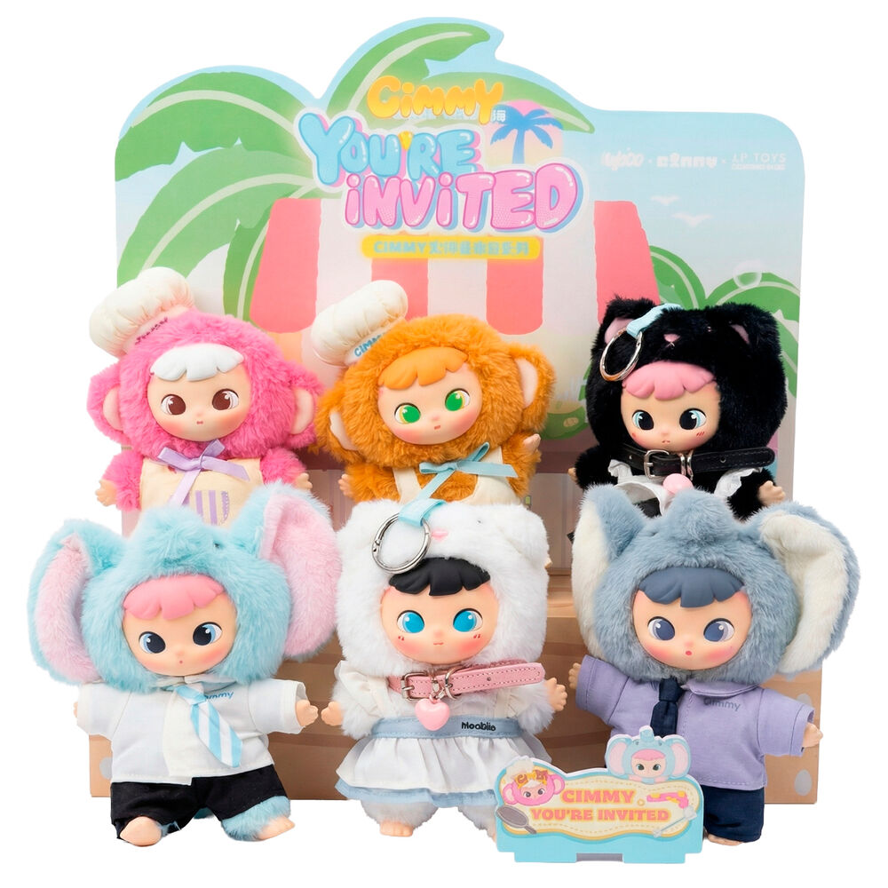 Muñeco llavero sorpresa Blind Box Cimmy You'Re Invited Series 17cm surtido_0