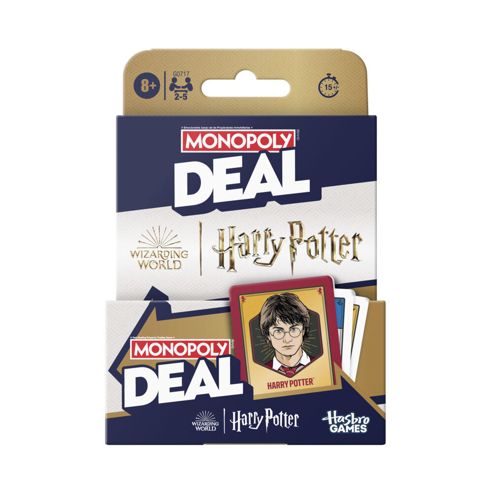 Juego Deal Monopoly Harry Potter español_0