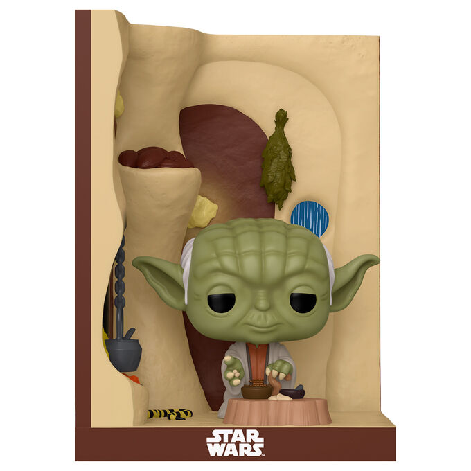 Figura POP Nooks Star Wars Yoda in His Hut_0