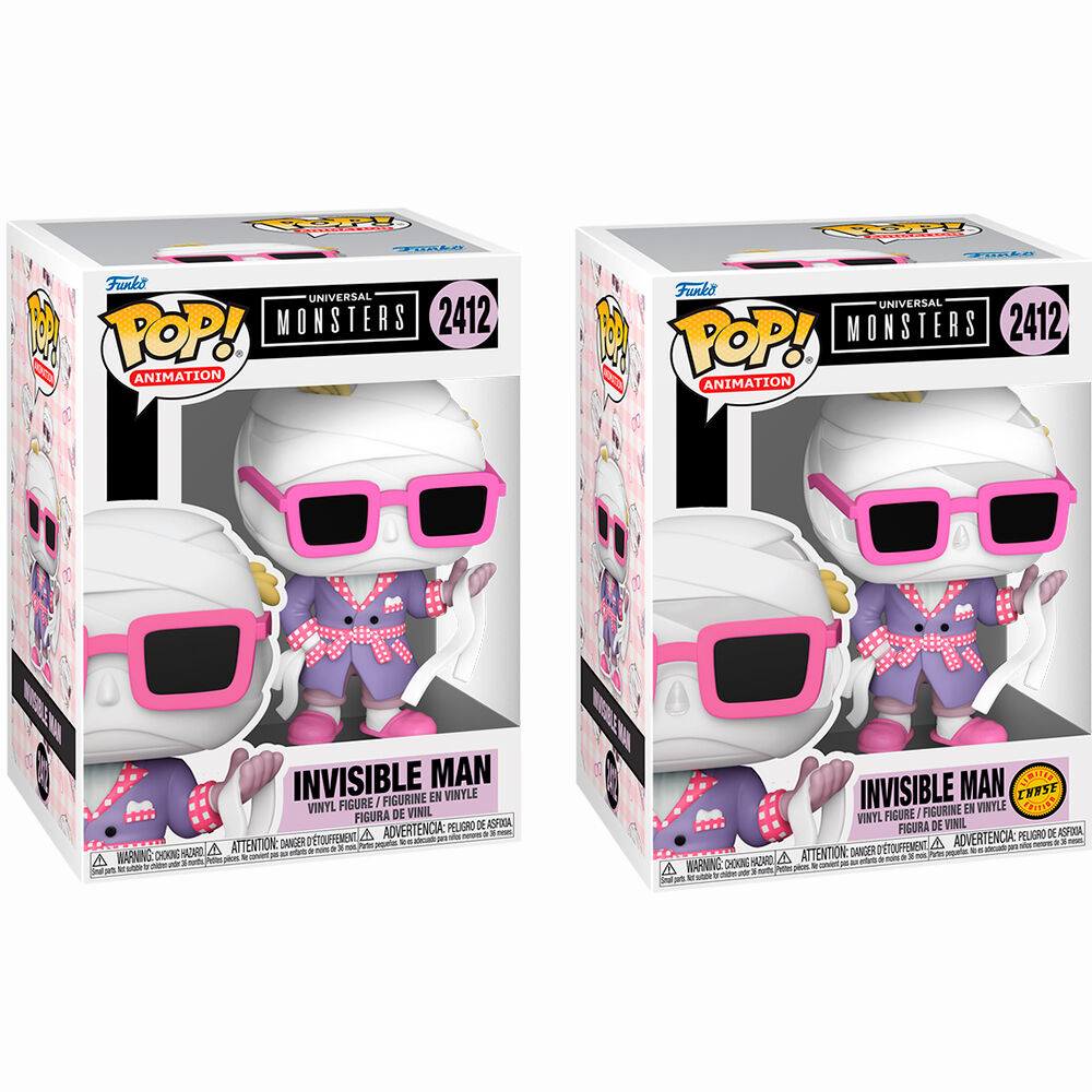 Figura POP Universal Monsters Invisible Man 5 + 1 Chase_0