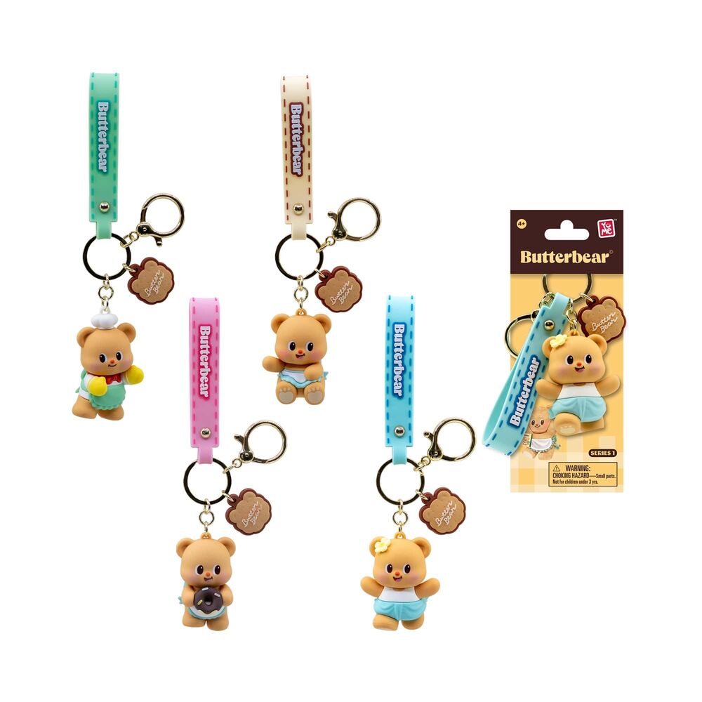 Llavero figura Everyday Serie 1 Butterbear 5cm surtido_0