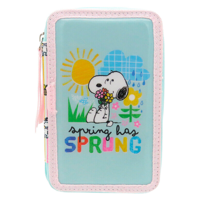 Plumier Snoopy Peanuts triple_0