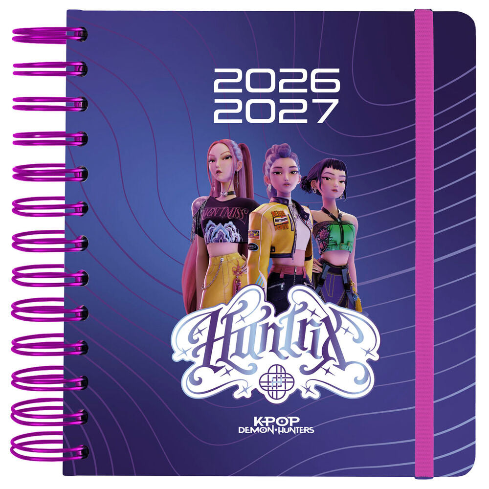 Agenda Escolar KPop Demon Hunters 2026/2027_0