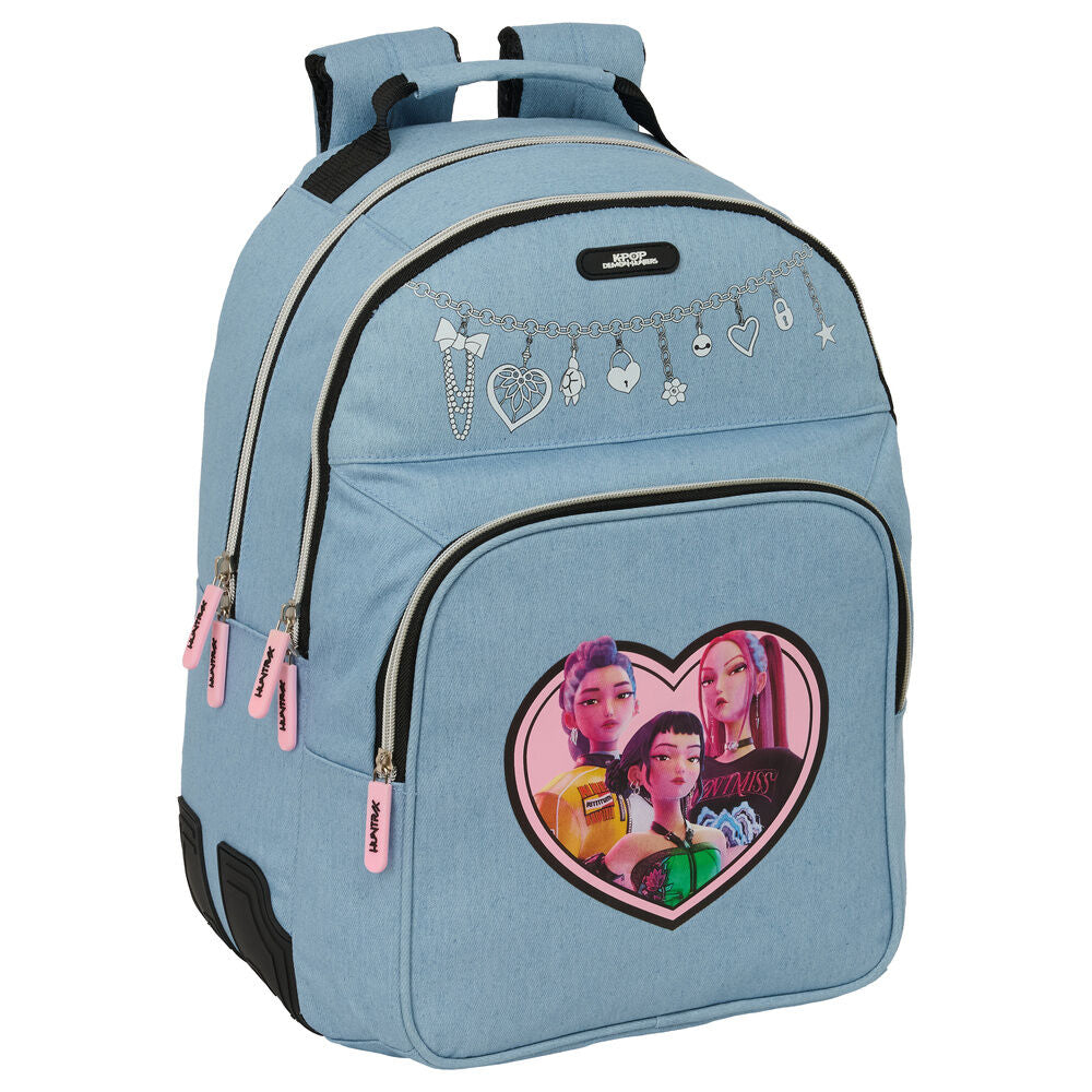 Mochila Huntrix Kpop Demon Hunters 42cm adaptable_0