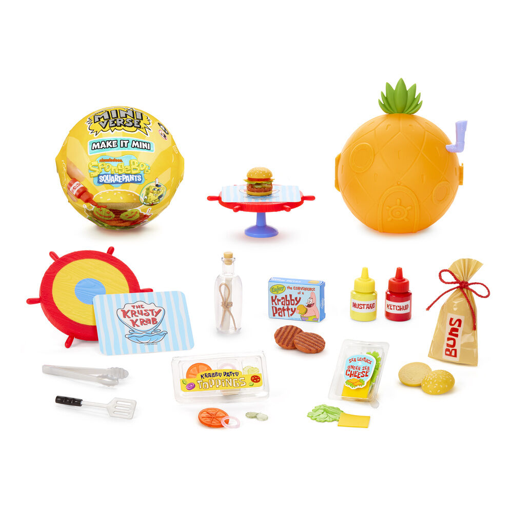 Capsula sorpresa Miniverse Make It Mini Bob Esponja surtido_0