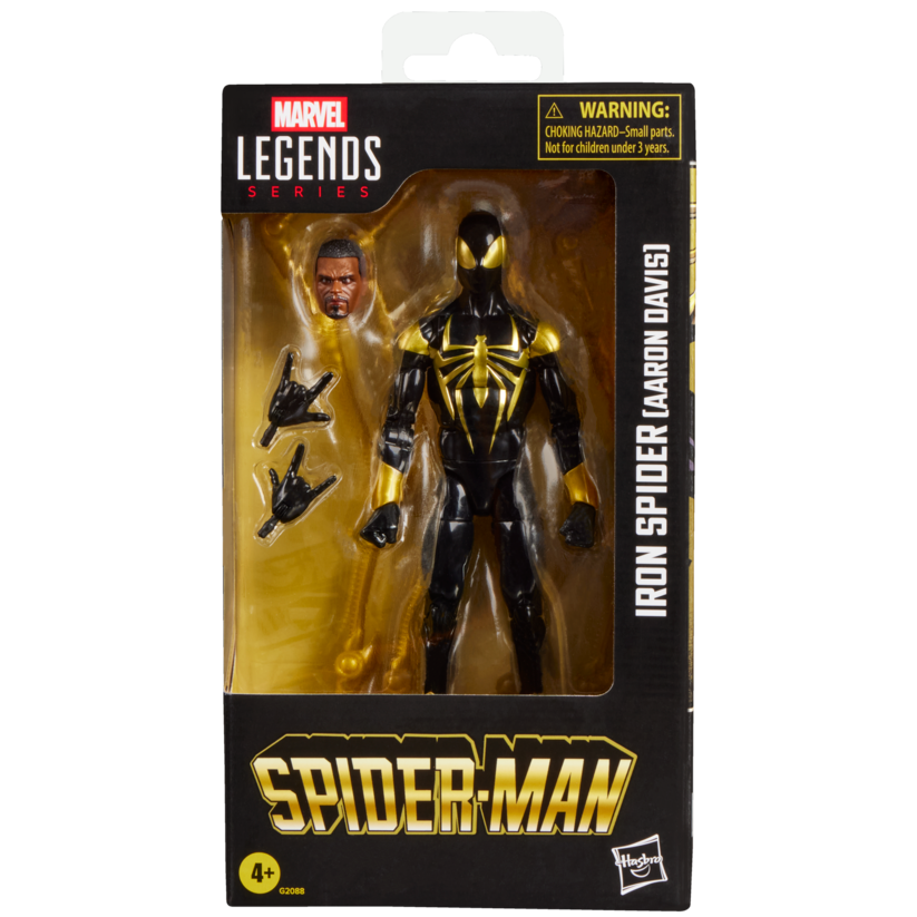 Figura Iron Spider Aroon Davis Spiderman Marvel 15cm_0