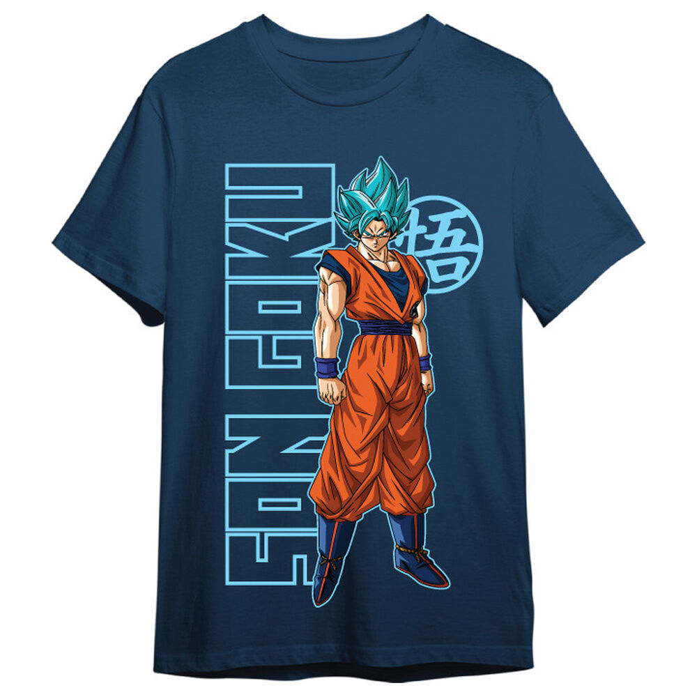 Camiseta Goku Super Saiyan Dragon Ball Super adulto_0