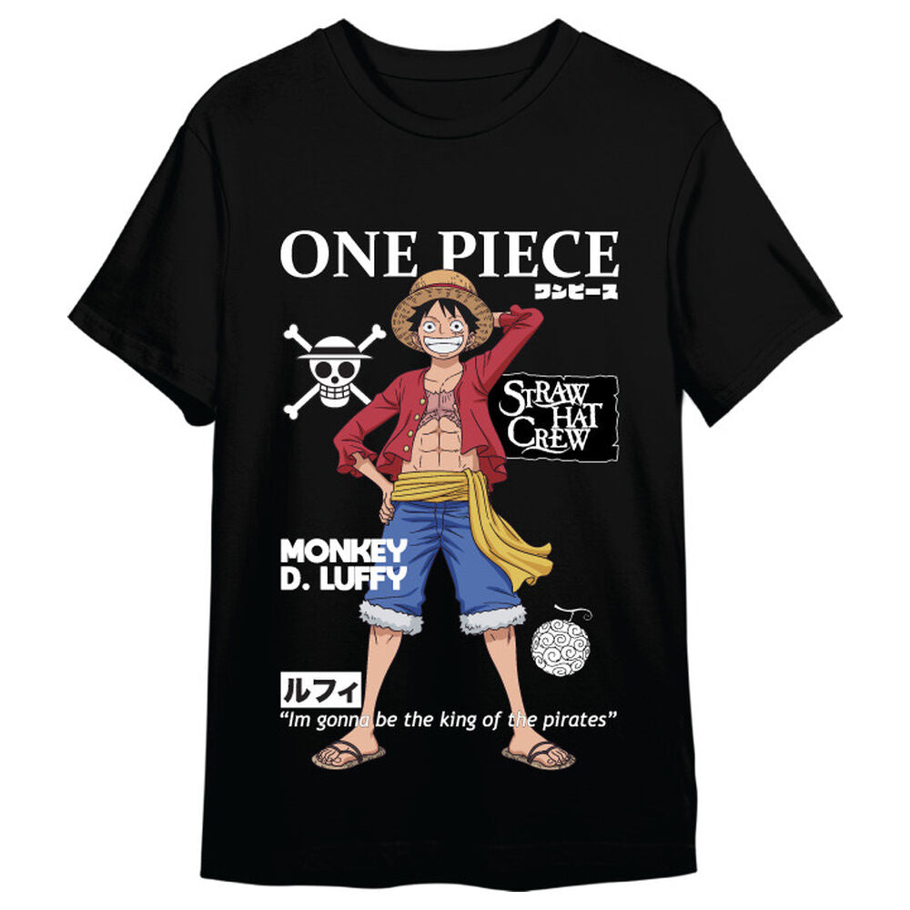 Camiseta Monkey D. Luffy One Piece adulto_0