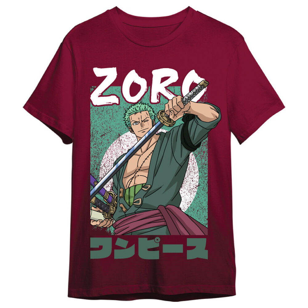 Camiseta Roronoa Zoro One Piece adulto_0
