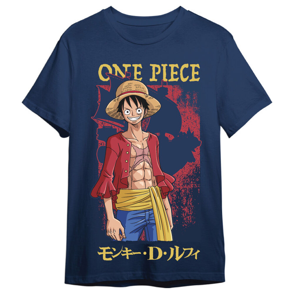 Camiseta Monkey D. Luffy One Piece adulto_0