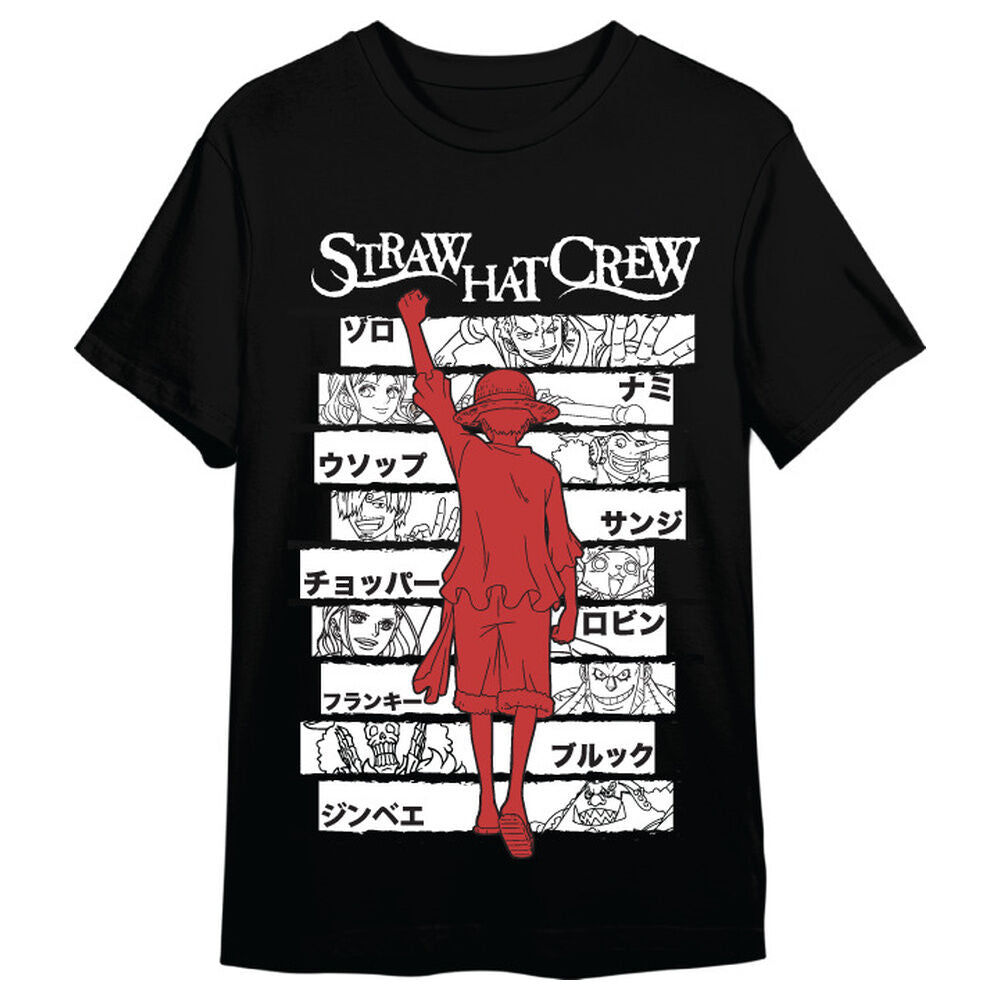 Camiseta Monkey D. Luffy Straw Hat Crew One Piece adulto_0