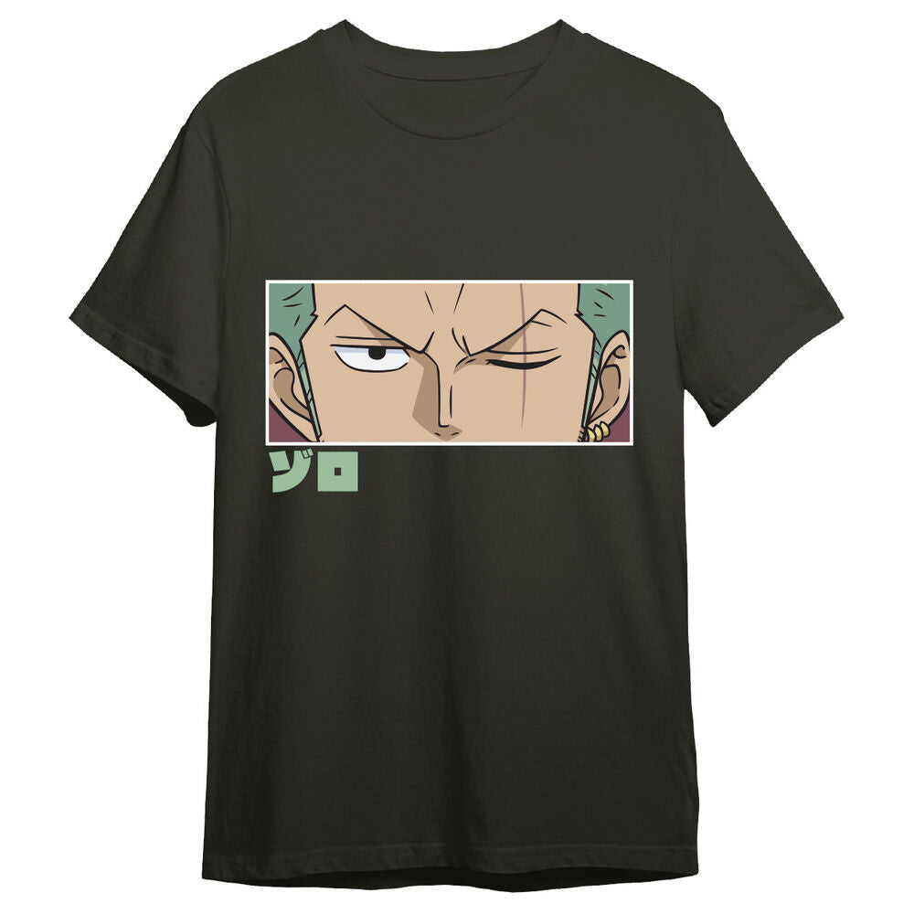 Camiseta Roronoa Zoro Eyes One Piece adulto_0