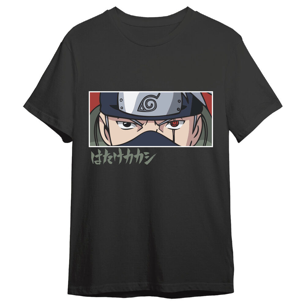Camiseta Kakashi Eyes Naruto Shippuden adulto_0