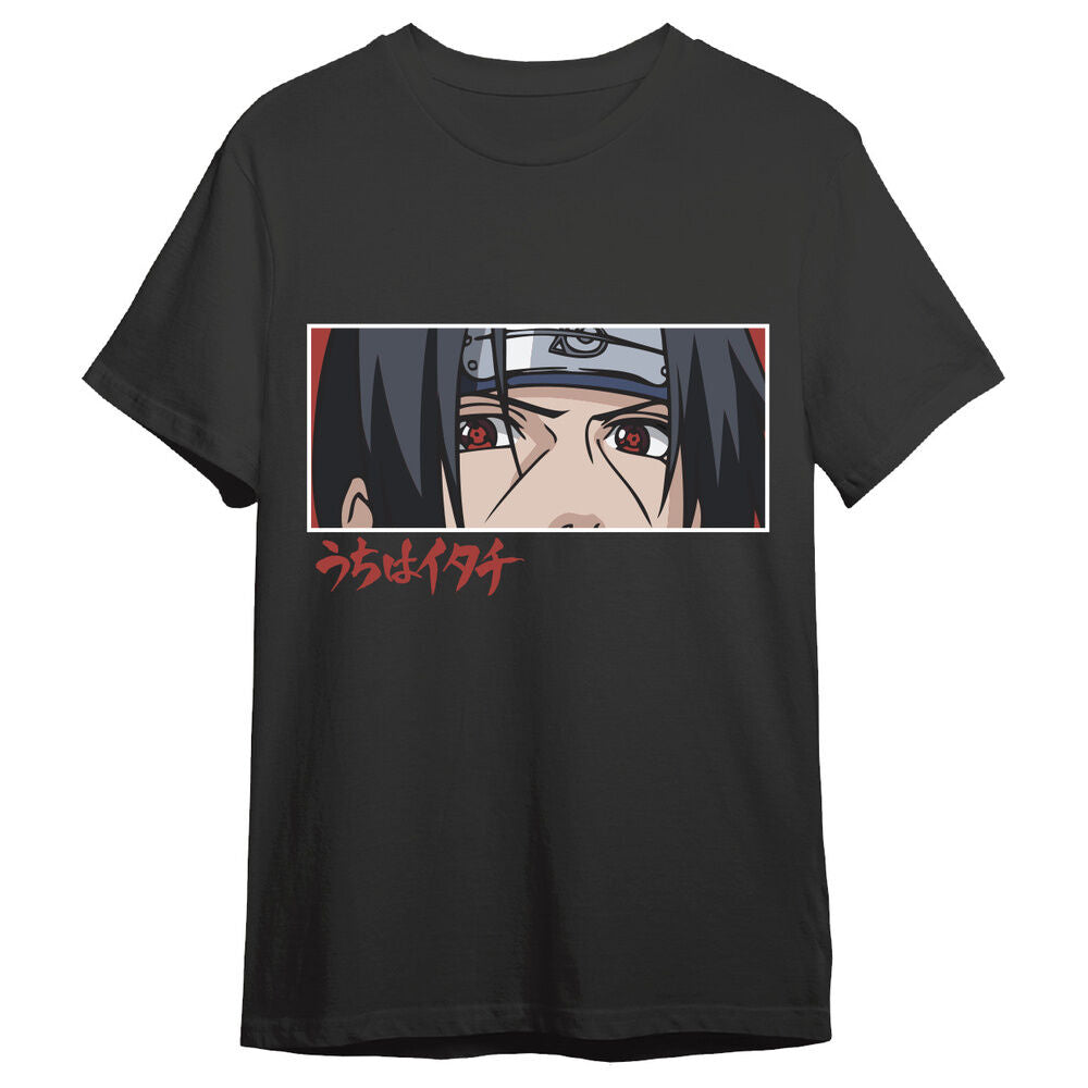 Camiseta Itachi Eyes Naruto Shippuden adulto_0