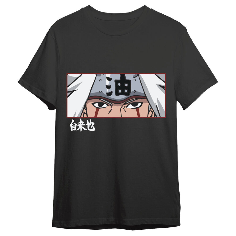Camiseta Jiraiya Eyes Naruto Shippuden adulto_0