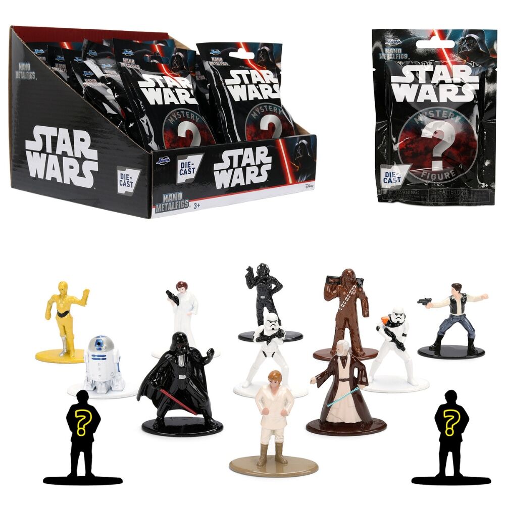 Figura sobre sorpresa metalfigs Star Wars 4cm surtido_0