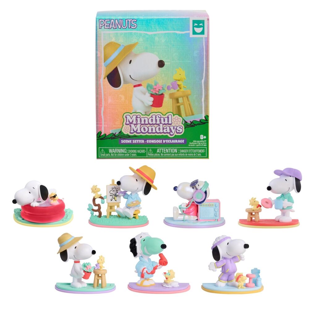 Figura escenario sorpresa Snoopy Peanuts surtido_0