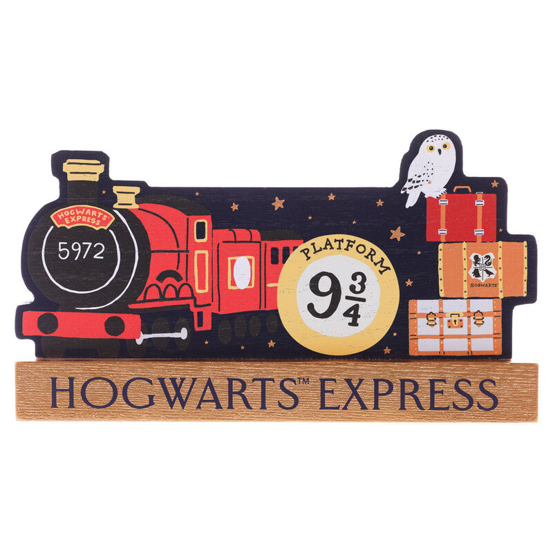 Placa repisa Hogwarts Express Harry Potter_0