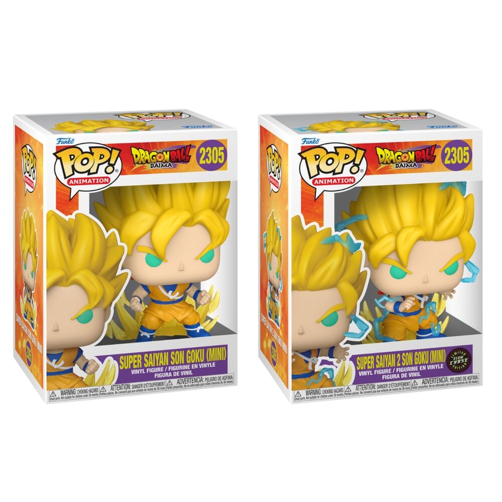 Figura POP Dragon Ball Daima Super Saiyan Son Goku Mini 5 + 1 Chase_0