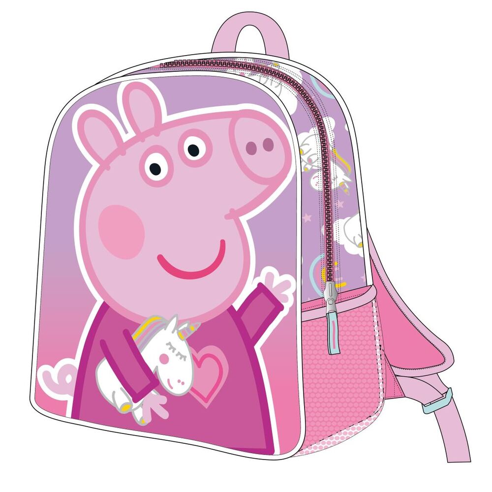 Mochila 3D Peppa Pig 30cm_0