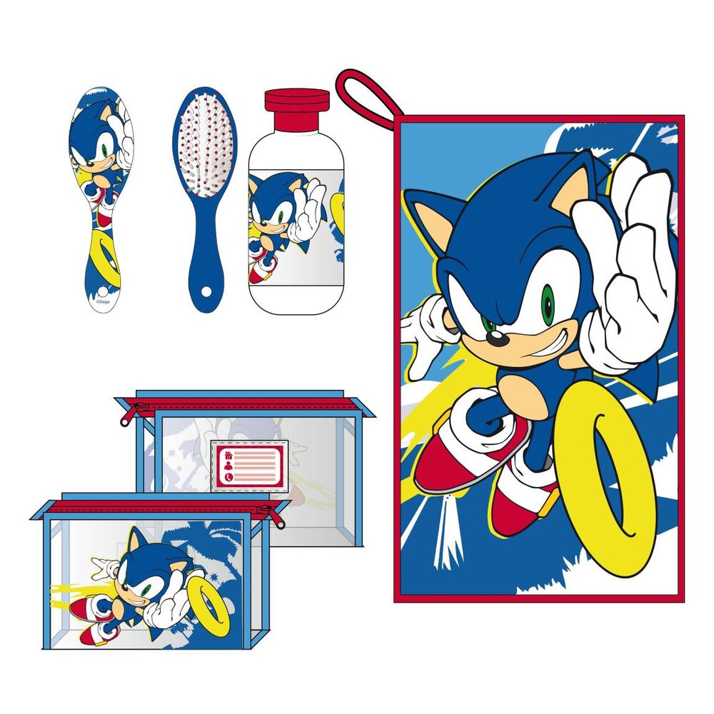 Set neceser aseo Sonic the Hedgehog_0