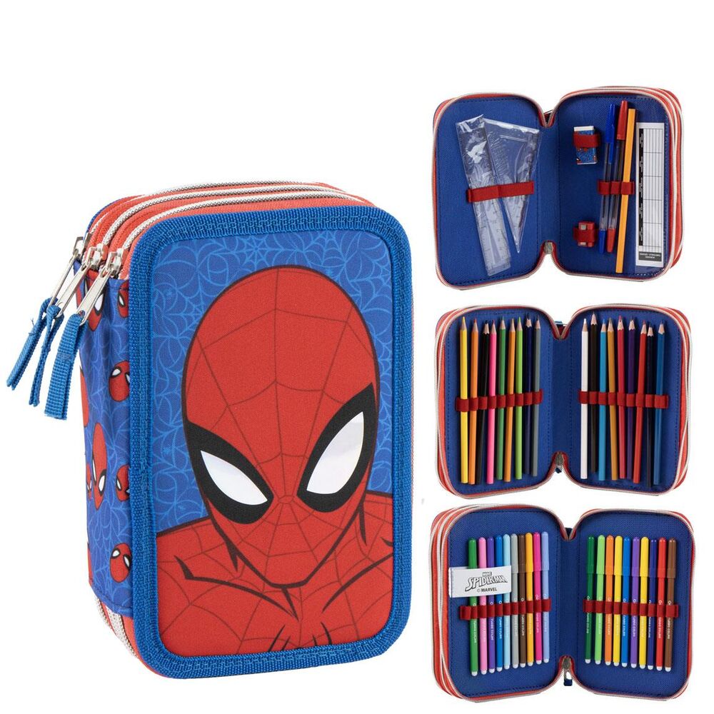 Plumier Spiderman Marvel triple_0