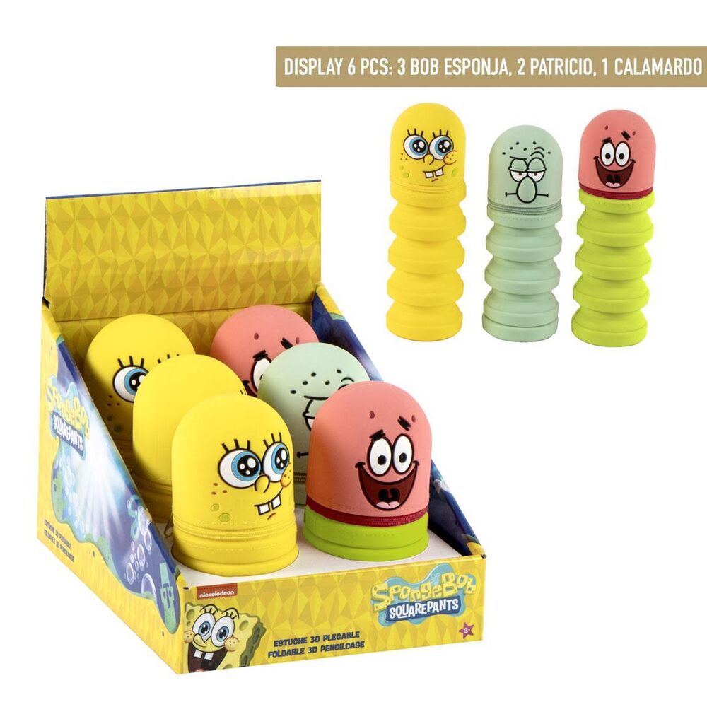 Portatodo silicona Bob Esponja surtido_0