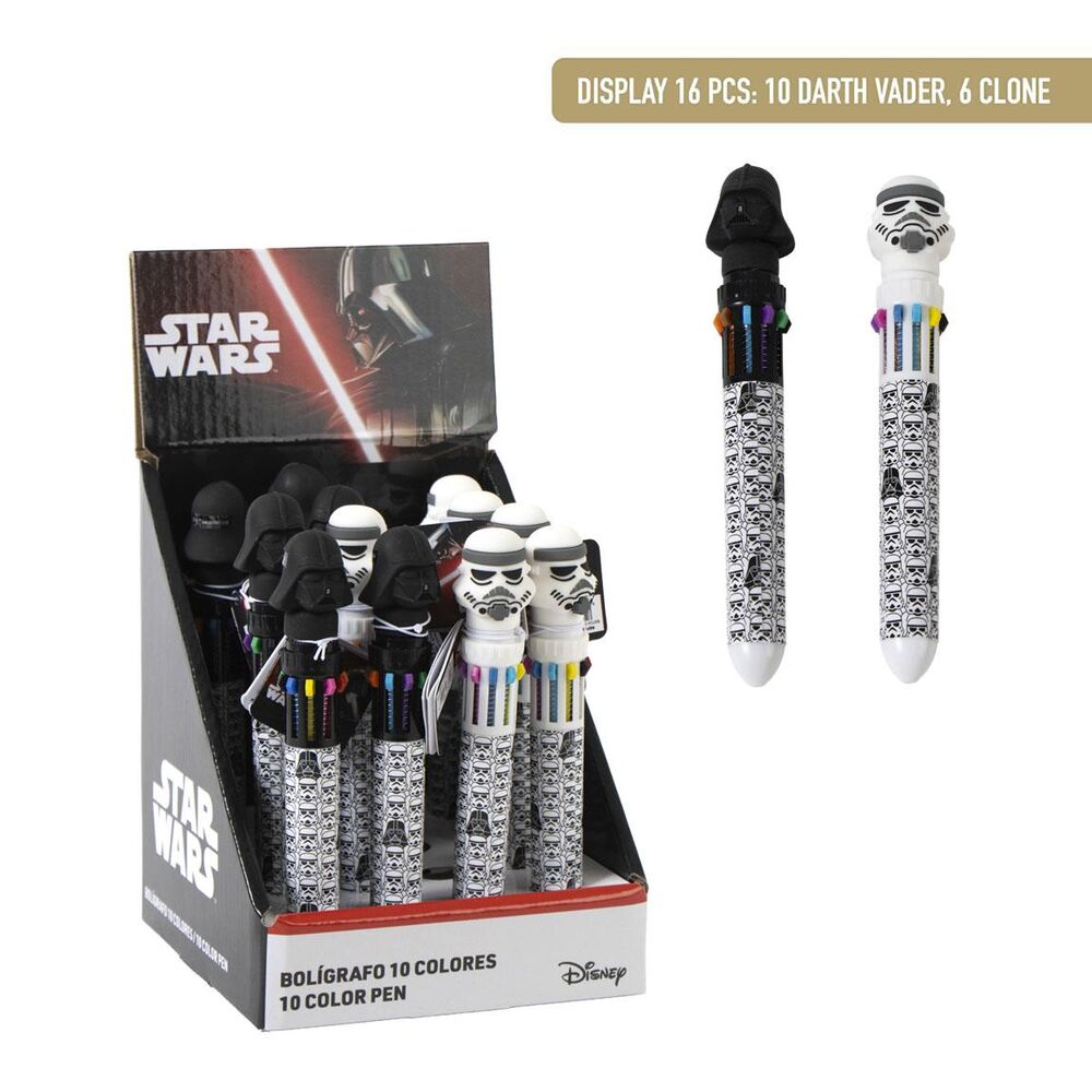 Boligrafo colores Star Wars surtido_0