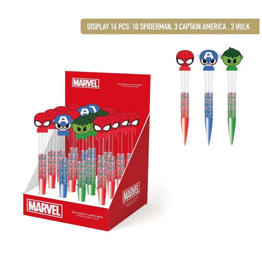 Boligrafo giratorio Vengadores Avengers Marvel surtido_0