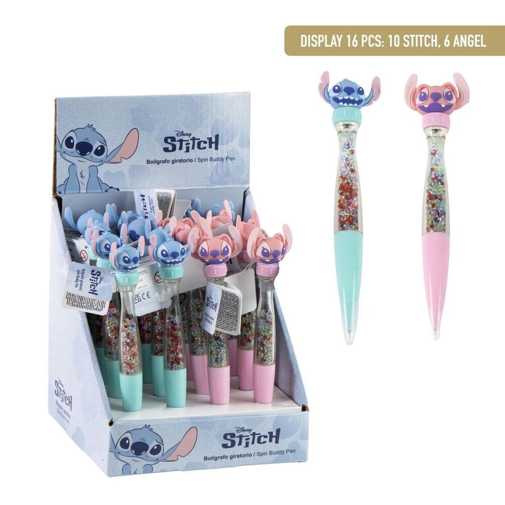 Boligrafo giratorio Disney Stitch surtido_0