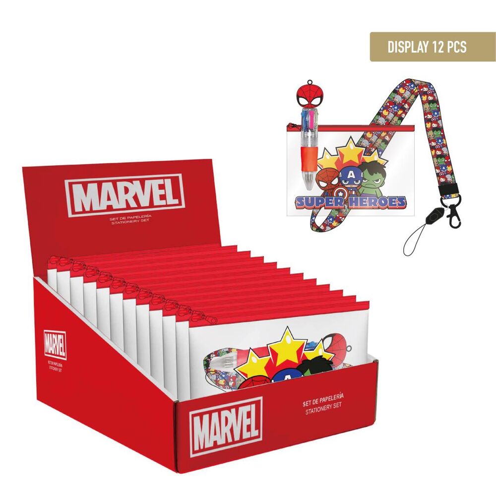 Set papeleria Marvel_0