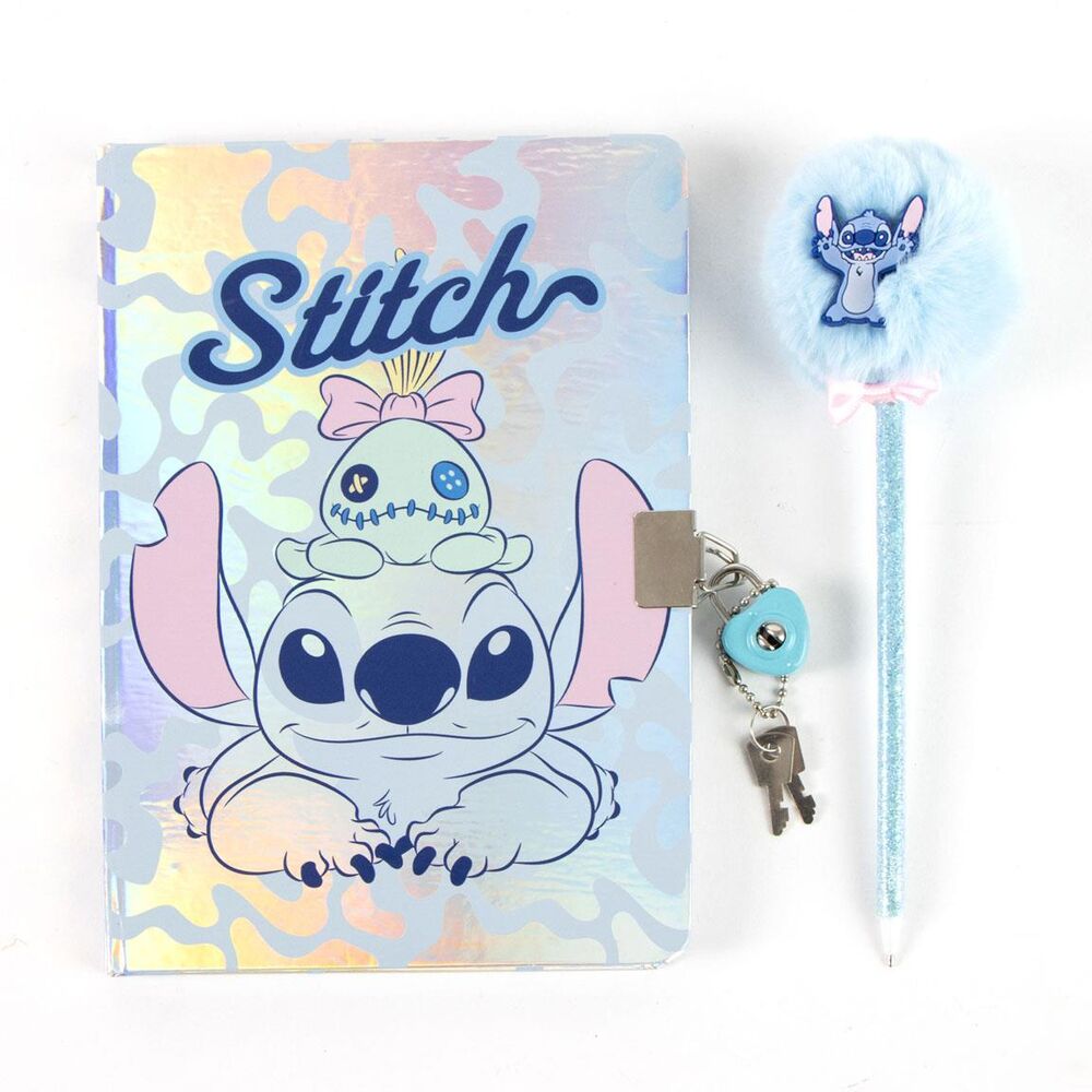 Diario + boligrafo Stitch Disney_0