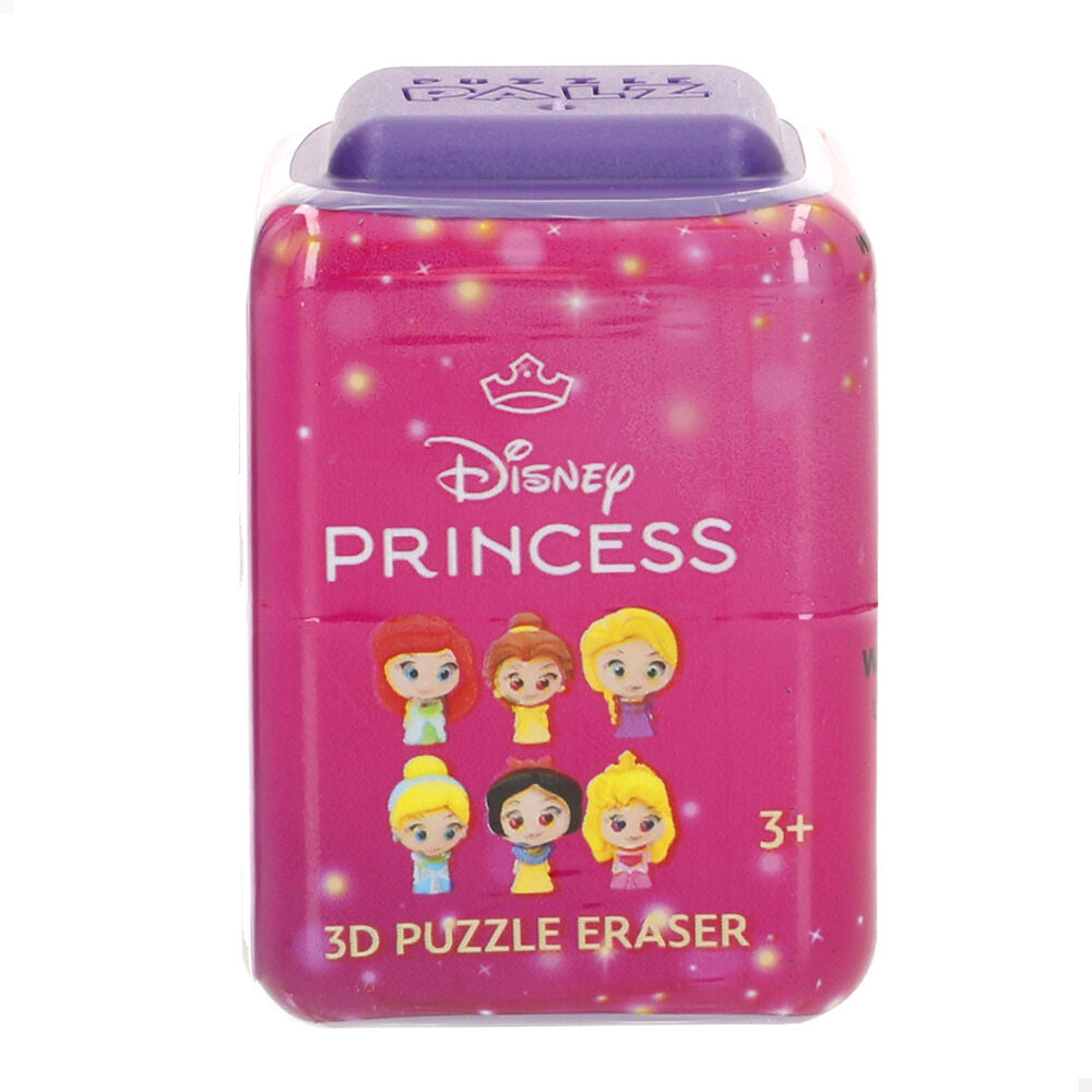 Capsula Puzzle 3D Goma Borrar Palz Princesas Disney surtido_0
