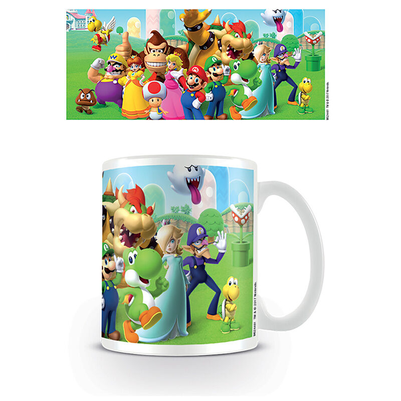 Taza Mushroom Kingdom Super Mario 325ml_0