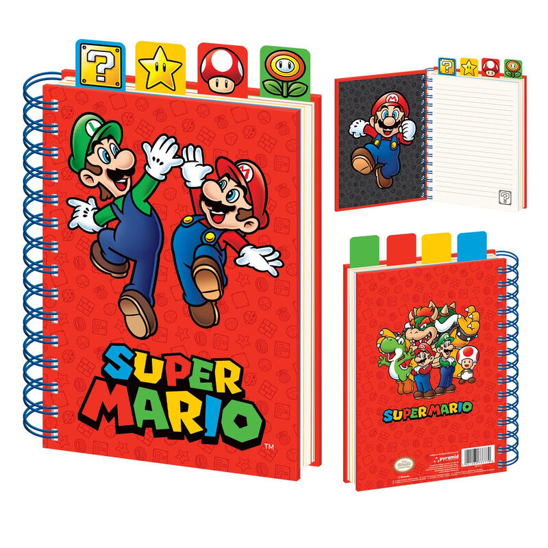 Cuaderno A5 Super Mario_0