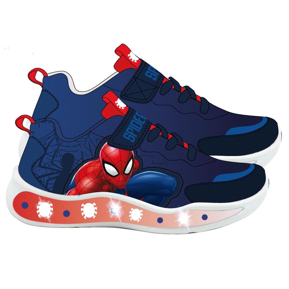 Deportivas Spiderman Marvel luces_0