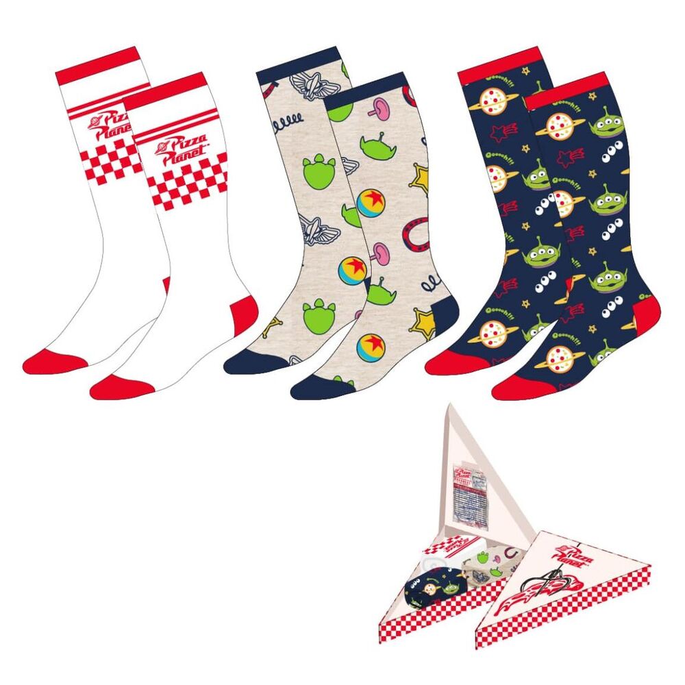 Set 3 pares calcetines Toy Story Disney adulto surtido_0